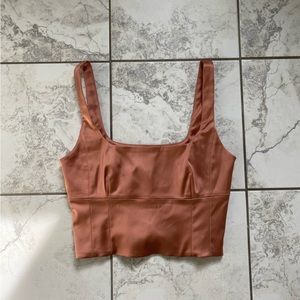 Aritzia • Blush Silk Top